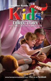 Hampton Roads Kids' Directory September 2020 Issue