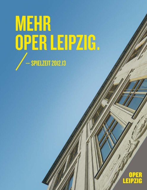 ariadne auf naxOs - Oper Leipzig