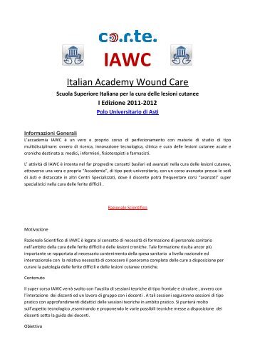 Italian Academy Wound Care - Jaka