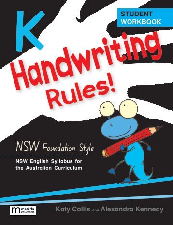 Handwriting Rules! NSW Foundation Style