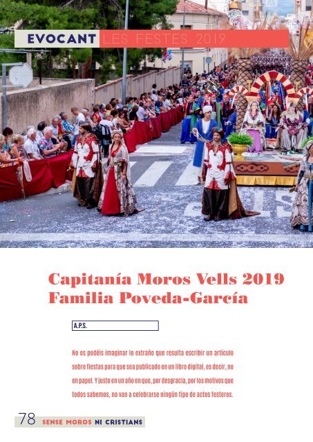 Sense Moros ni Cristians 2020 Castalla