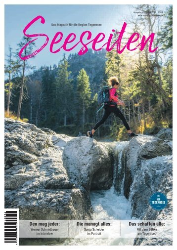 Seeseiten – das Magazin für die Region Tegernsee, Nr. 62, Ausgabe Herbst 2020