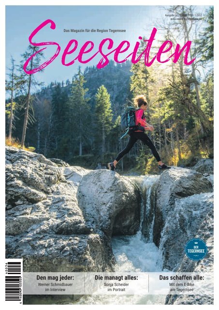 Seeseiten – das Magazin für die Region Tegernsee, Nr. 62, Ausgabe Herbst 2020