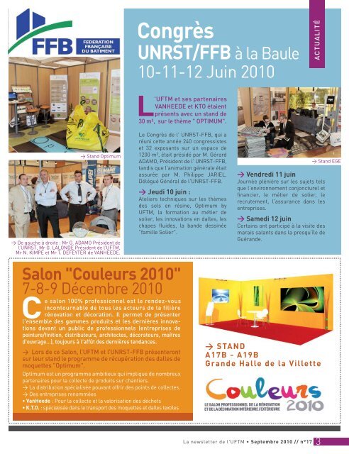 Couleurs 2010 - Moquette-uftm.com