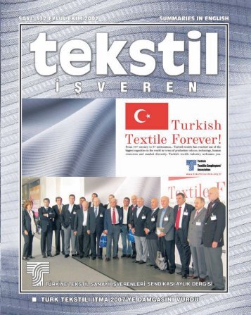 eylul 2007 - Türkiye Tekstil Sanayii İşverenleri Sendikası