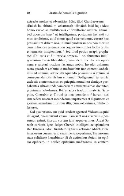 G. Pico della Mirandola Über die Würde des Menschen - Lalegion ...