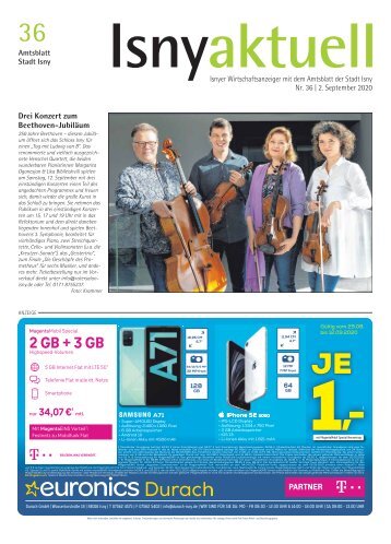 Isny Aktuell 02.09.2020