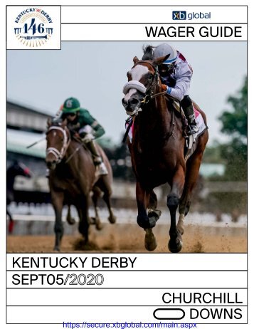 Kentucky Derby 2020 - Wagering Guide XBGlobal.com