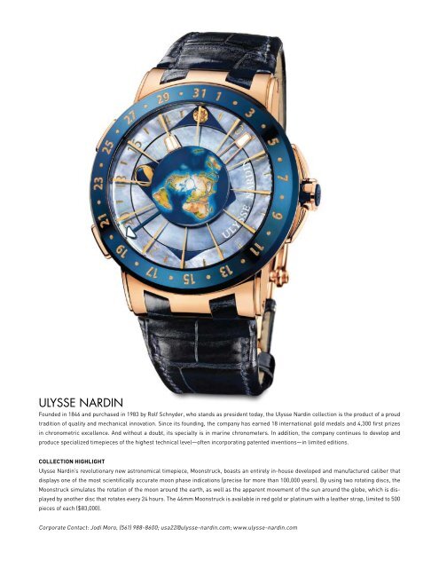 ROMAIN JEROME - Elite Traveler