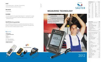 Measuring Technology - Matbor