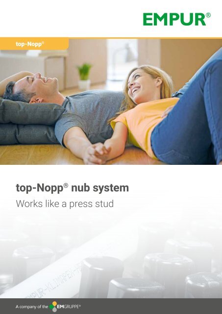 top-Nopp nub system en