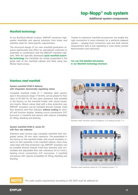 top-Nopp nub system en