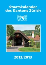 Regierungsrat - Staatskanzlei - Kanton Zürich