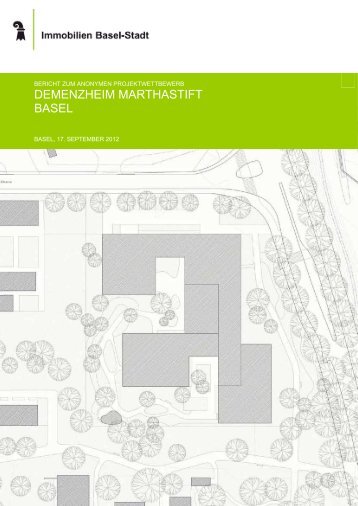 Jurybericht zum Demenzheim Marthastift - Immobilien Basel-Stadt