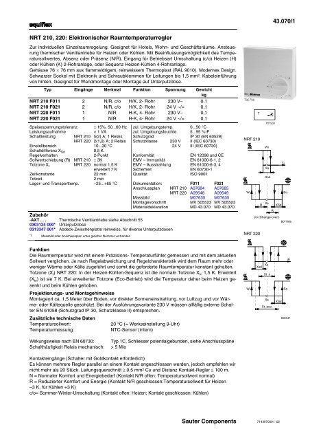 Produktdatenblatt