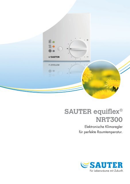 SAUTER equiflex ® NRT300 - sauter-controls.com sauter-controls.com