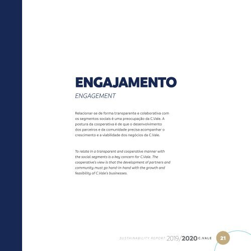 Relatório de Sustentabilidade 2019/2020