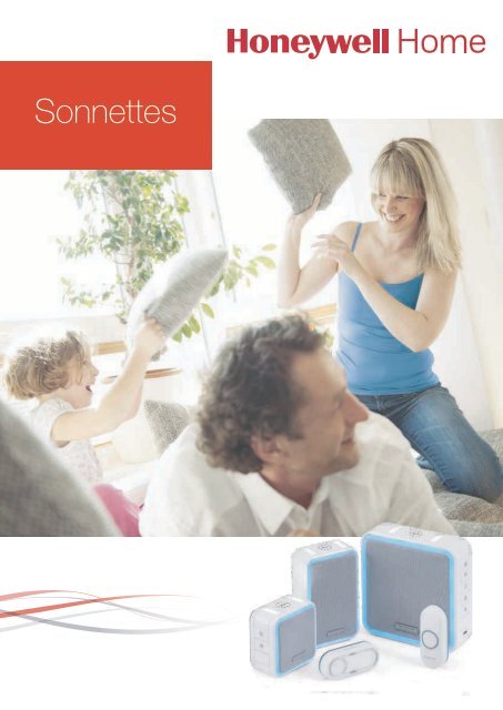 Blanc sans Porte Capteur et Bouton Portable sans Fil Sonnette Honeywell DC313NEA