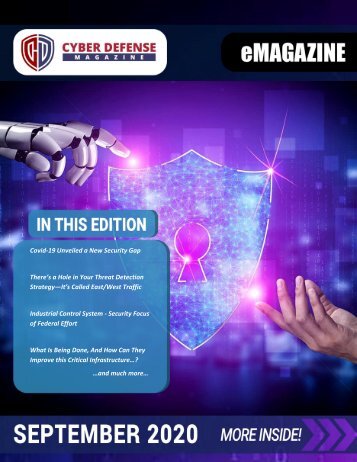 Cyber Defense eMagazine September 2020 Edition