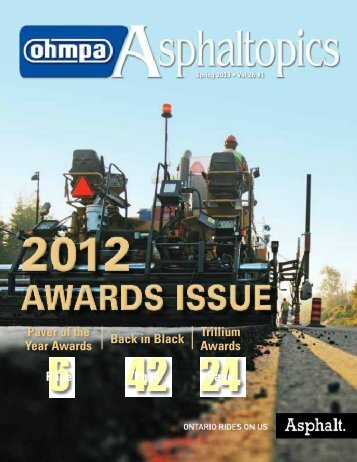 ASPHALTopics | Spring 2013 | VOL 26 | NO 1