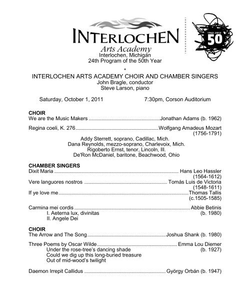 24 Choir 10-1.pdf - Arts Academy High School