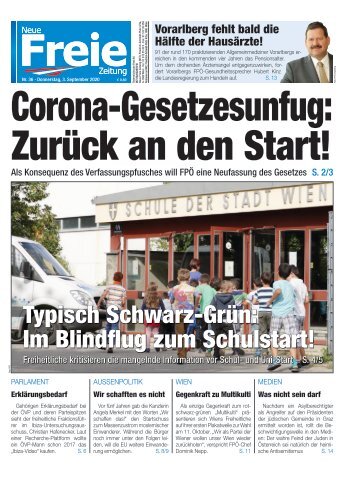 Corona-Gesetzesunfug: Zurück an den Start!