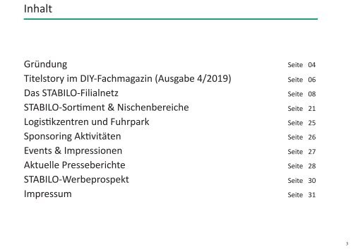 45 Jahre STABILO Fachmarkt-Gruppe - Seit 1975