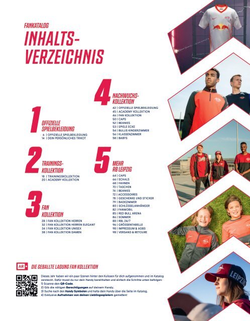 RB Leipzig Fankatalog 2020/21