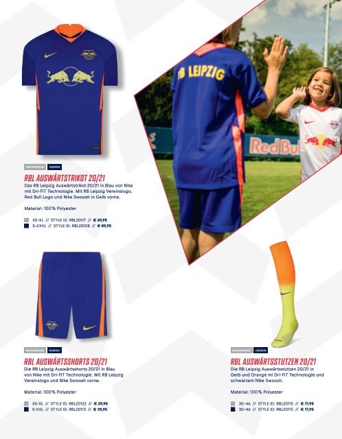 RB Leipzig Fankatalog 2020/21