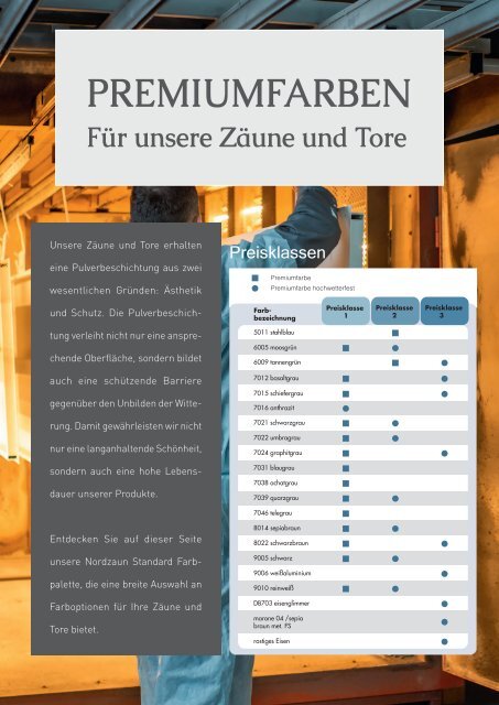 ZAUNANLAGEN FÜR HÖCHSTE ANSPRÜCHE