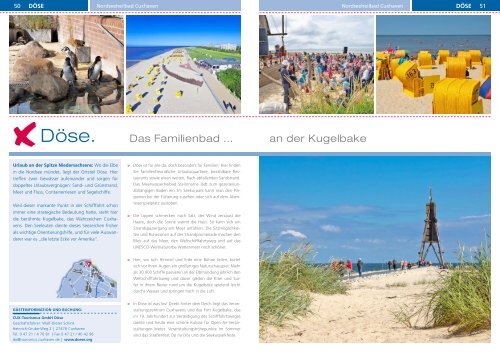 Urlaubsmagazin Cuxhaven 2021 Quartiere