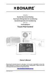 Touch Pad Control - Bonaire