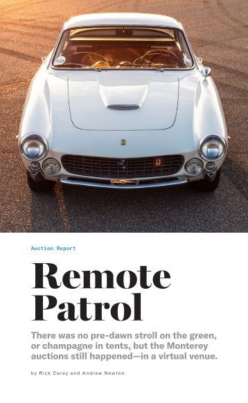 Hagerty Insider issue 10: Auction Report