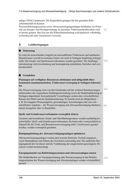 Landschaft - Richtplan Graubünden - Kanton Graubünden