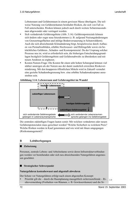 Landschaft - Richtplan Graubünden - Kanton Graubünden