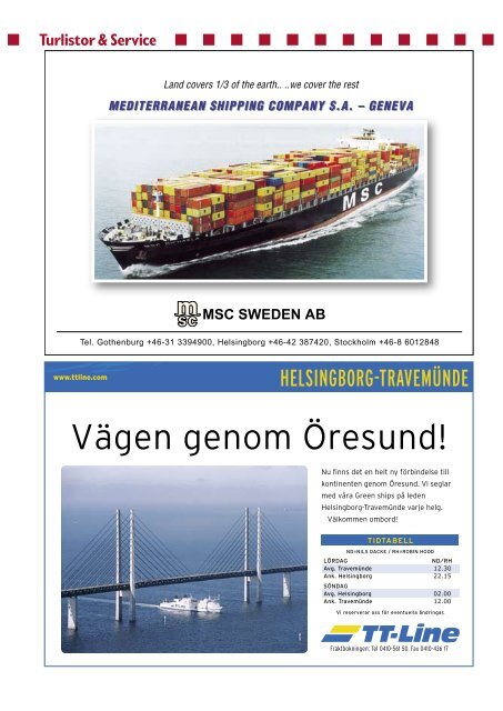 Tredjepartslogistik Banverket Ny containerkran - Helsingborgs ...