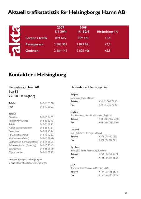 Tredjepartslogistik Banverket Ny containerkran - Helsingborgs ...