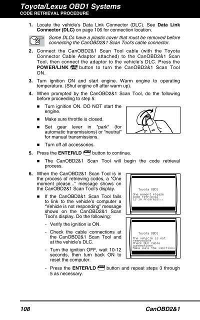 CanOBD2&1 Scan Tool - Sears