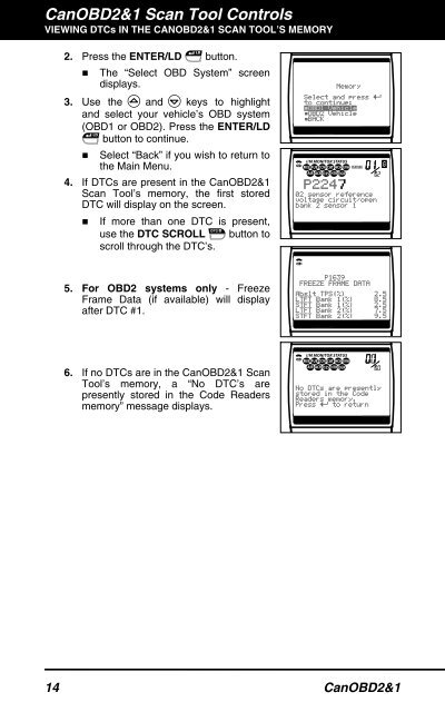 CanOBD2&1 Scan Tool - Sears