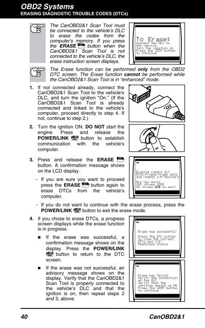 CanOBD2&1 Scan Tool - Sears