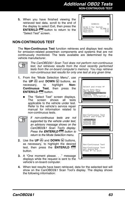 CanOBD2&1 Scan Tool - Sears