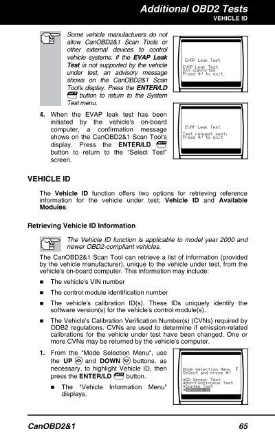 CanOBD2&1 Scan Tool - Sears