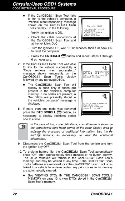 CanOBD2&1 Scan Tool - Sears