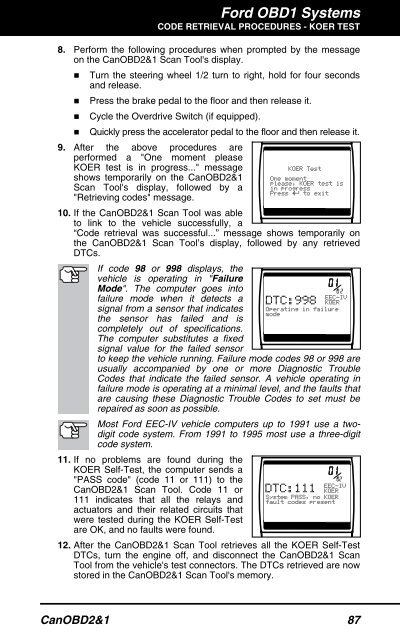 CanOBD2&1 Scan Tool - Sears