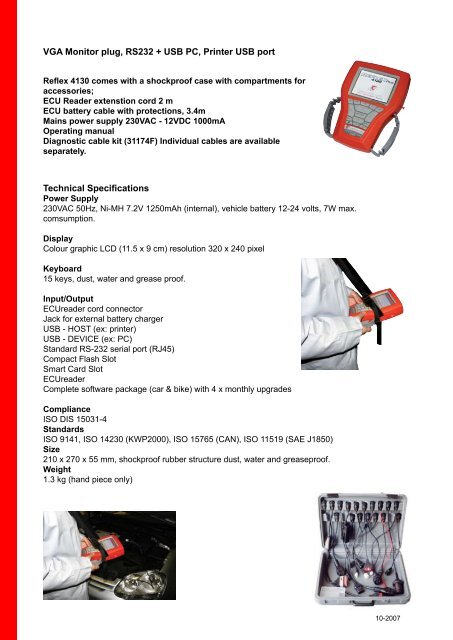 EUROPEAN CAR & MOTORCYCLE SCAN TOOL