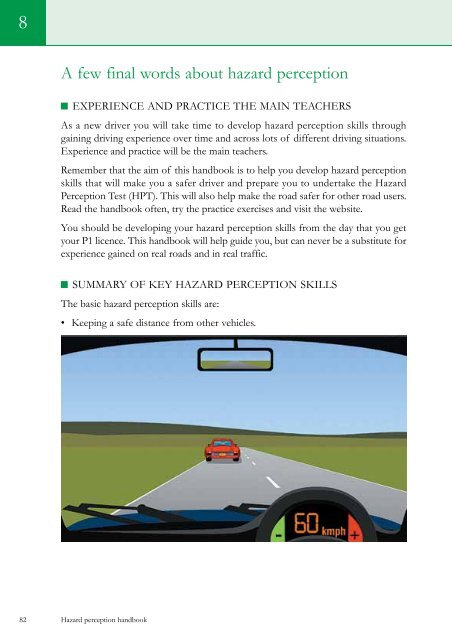 Hazard perception handbook - RTA