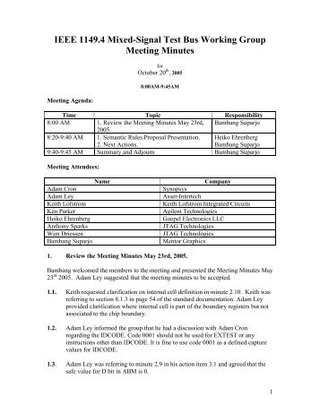 IEEE 1149.4 Mixed-Signal Test Bus Working Group ... - IEEE.org