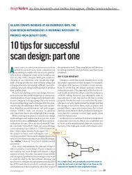 10 tips for successful scan design: part one - EDN