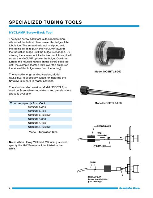 Pneumatic Connectors and Tubing Catalogue - Calibration Dynamics