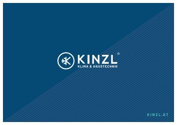 KINZL – Klima & Haustechnik, Folder